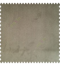 Slate grey color complete plain velvet finished soft touch surface polyester base sofa fabric