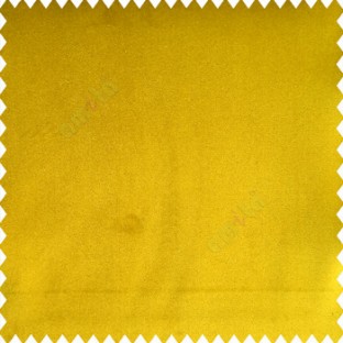 Golden color complete plain velvet finished soft touch surface polyester base sofa fabric