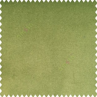 Basil green color complete plain velvet finished soft touch surface polyester base sofa fabric