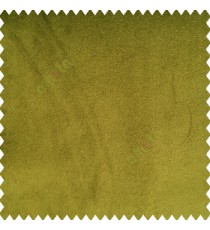 Moss green color complete plain velvet finished soft touch surface polyester base sofa fabric
