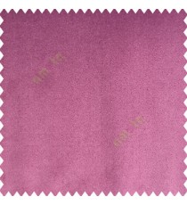 Purple color complete plain velvet finished soft touch surface polyester base sofa fabric