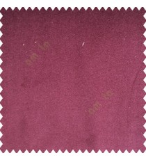 Plum purple color complete plain velvet finished soft touch surface polyester base sofa fabric