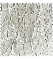Cream color abstract designs network 3d embossed patterns texture horizontal lines polyester main curtain