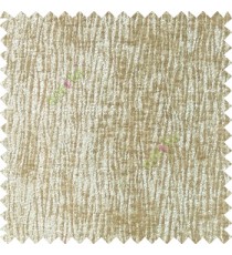 Brown color vertical texture stripes velvet finished surface thick background flowing river sofa fabric