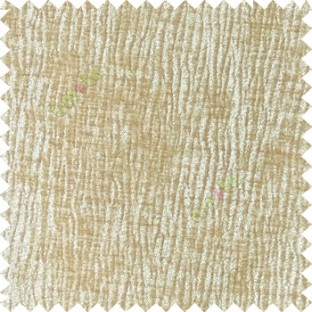 Beige color vertical texture stripes velvet finished surface thick background flowing river sofa fabric