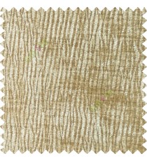 Dark brown color vertical texture stripes velvet finished surface thick background flowing river sofa fabric