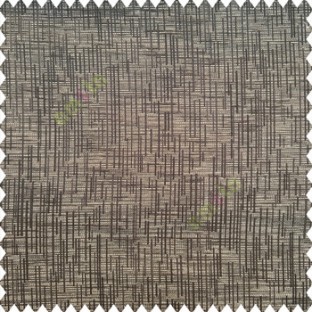 Black beige color vertical ornament short sticks texture finished background polyester main curtain