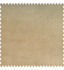 Light brown color complete plain designless polyester background velvet finished fabric sofa fabric