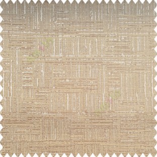 Light brown beige color vertical and horizontal lines texture background fabric geometric patterns polyester main curtain