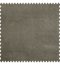 Dark grey color complete plain designless polyester background velvet finished fabric sofa fabric