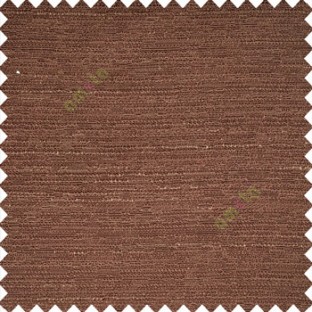 Chocolate brown color solid texture finished horizontal lines texture gradients polyester base thick fabric main curtain