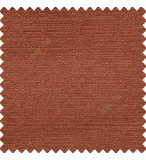 Copper brown color solid texture finished horizontal lines texture gradients polyester base thick fabric main curtain