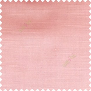 Pink color solid plain embossed horizontal lines thick fabric polyester composition main curtain