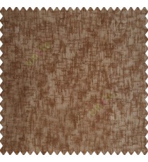 Copper brown color complete texture finished polyester transparent base net fabric sheer curtain