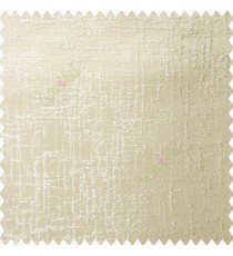 Cream color vertical embossed lines water flowing drops embroidery patterns on thick polyester base fabric main curtain