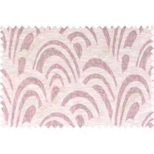 Pink beige grey colour beautiful abstract pattern polycotton main curtain designs   113358