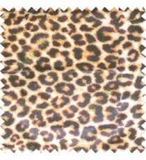 Dark maroon beige yellow color beautiful animal prints velvet finished blood cells circles leopard skin sofa fabric