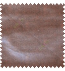 Brown color solid texture finished surface leatherette texture gradient sofa fabric