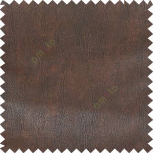 Dark copper brown color complete texture gradients small dots leatherette finished vertical cracks sofa fabric