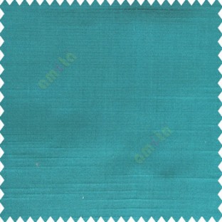 Aqua blue color complete plain designless polyester background thick base fabric horizontal embossed lines main curtain