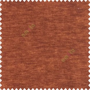 Solid copper brown color velvet finished soft touch shiny material poly sofa fabric