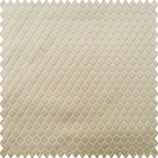 Beige color geometric designs texture finished background hexagon patterns polyester base thick fabric main curtain