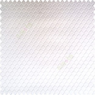 White color geometric designs texture finished background hexagon patterns polyester base thick fabric main curtain