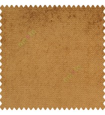 Golden brown color complete plain soft surface small dots shiny base polyester velvet sofa fabric 