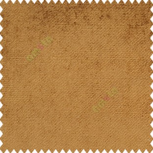 Golden brown color complete plain soft surface small dots shiny base polyester velvet sofa fabric 