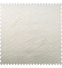 Cream color horizontal zigzag texture flowing lines weaving thin patterns polyester base thick fabric main curtain