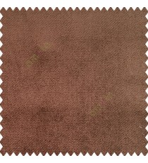 Brown color combination complete plain soft surface small dots shiny base polyester velvet sofa fabric 