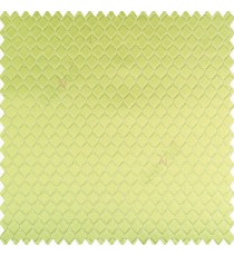 Green silver color geometric designs texture finished background hexagon patterns polyester base thick fabric main curtain