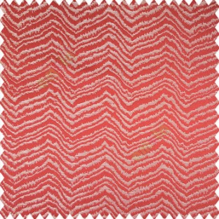 Maroon silver color horizontal zigzag texture flowing lines weaving thin patterns polyester base thick fabric main curtain