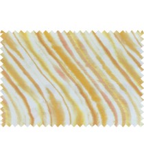 Yellow white orange brown colour wild skin stripes pure cotton main curtain designs