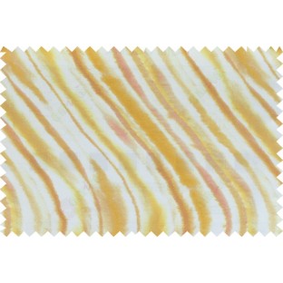 Yellow white orange brown colour wild skin stripes pure cotton main curtain designs
