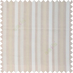 Brown beige gold combination with silver base color vertical embossed stripes texture finished surface polyester main curtain