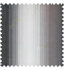 Black silver color vertical embossed stripes texture finished surface polyester main curtain