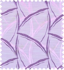 Pink purple beige colour grass leaf patter polycotton main curtain designs