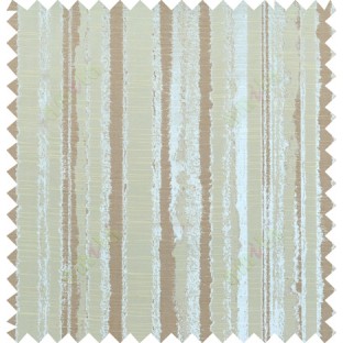 Brown beige colour vertical texture stripes polycotton main curtain designs