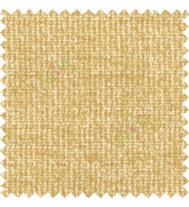 Brown beige color solid texture jute finished surface weaving pattern sofa fabric