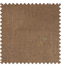 Brown solid plain surface designless texture gradients jute finished crossing dots sofa fabric