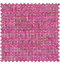 Pink grey brown color solid texture jute finished surface weaving pattern sofa fabric