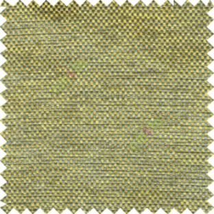 Yellow grey black color solid texture jute finished surface weaving pattern sofa fabric