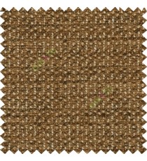 Dark brown color solid texture jute finished surface weaving pattern sofa fabric