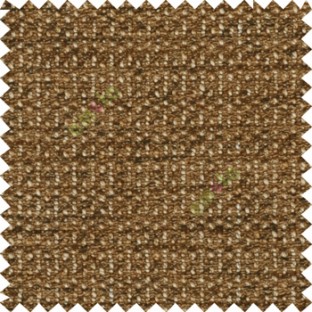 Dark brown color solid texture jute finished surface weaving pattern sofa fabric