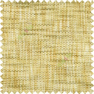 Brown beige cream color combination solid texture jute finished surface digital dots weaving pattern sofa fabric