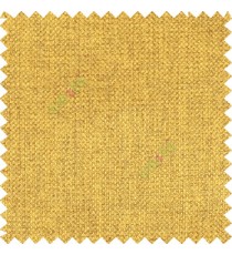Yellow brown solid plain surface designless texture gradients jute finished crossing dots sofa fabric