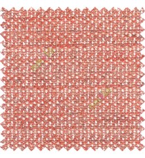 Light maroon brown beige color combination solid texture jute finished surface digital dots weaving pattern sofa fabric