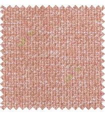 Pink cream brown color combination solid texture jute finished surface digital dots weaving pattern sofa fabric
