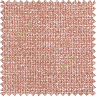 Pink cream brown color combination solid texture jute finished surface digital dots weaving pattern sofa fabric